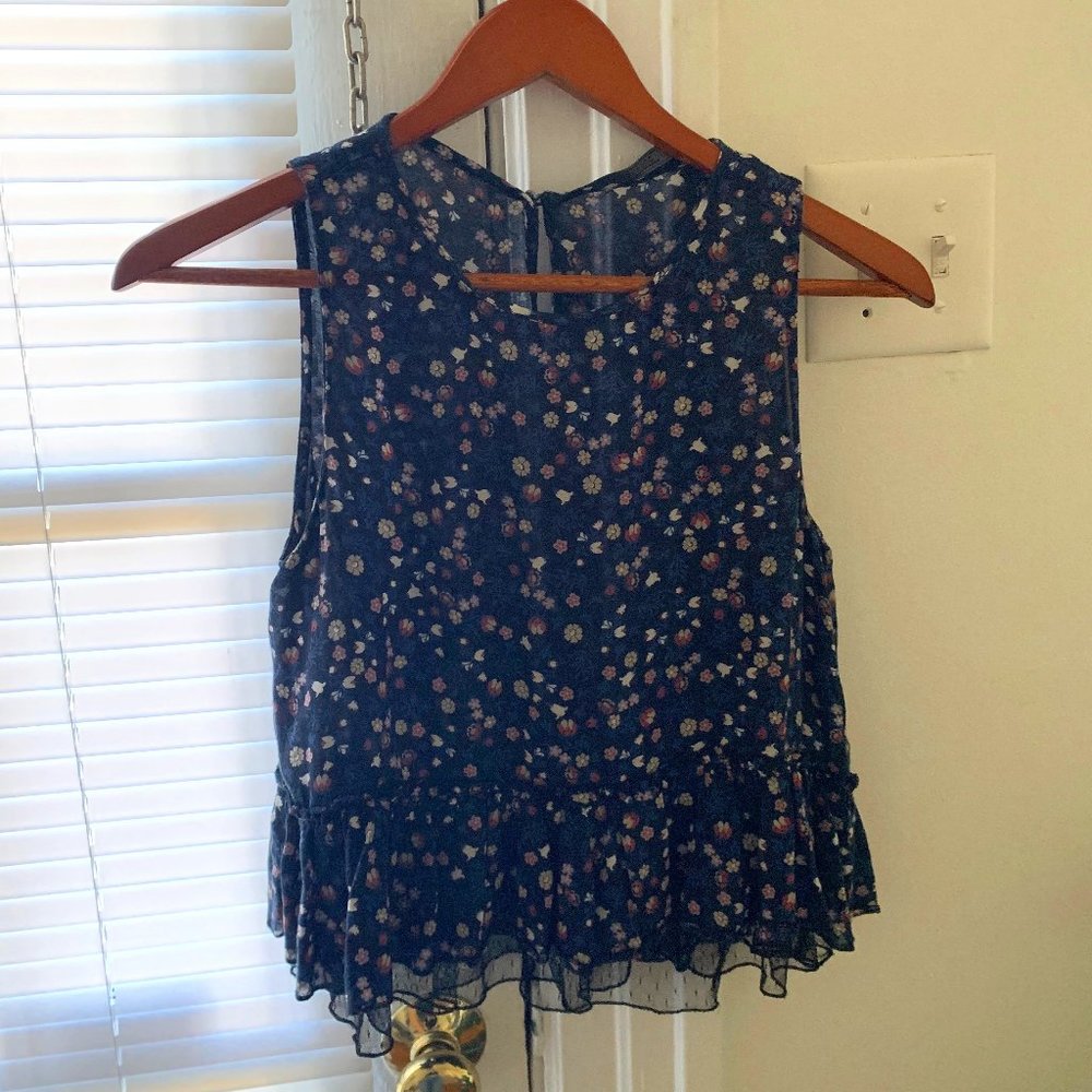 Zara floral top